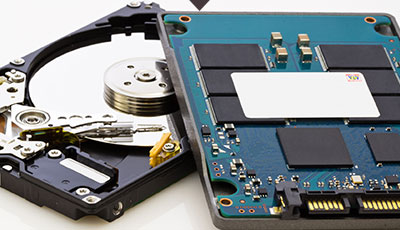 Datenrettungen von Festplatten und SSD